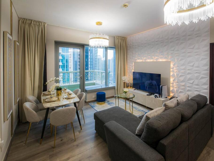 First Class 2Br With Full Burj Khalifa And Fountain View Dubái Exterior foto