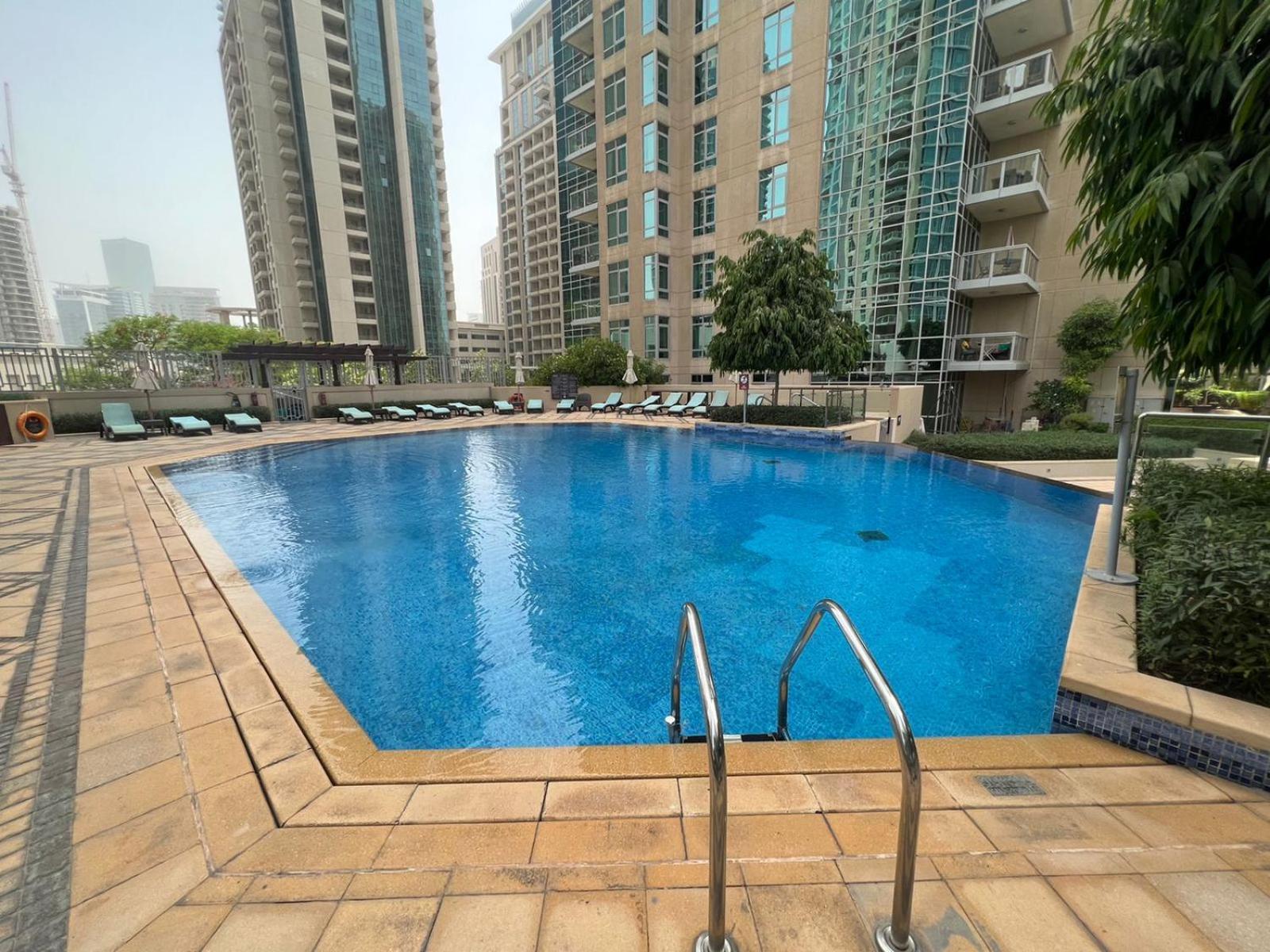 First Class 2Br With Full Burj Khalifa And Fountain View Dubái Exterior foto