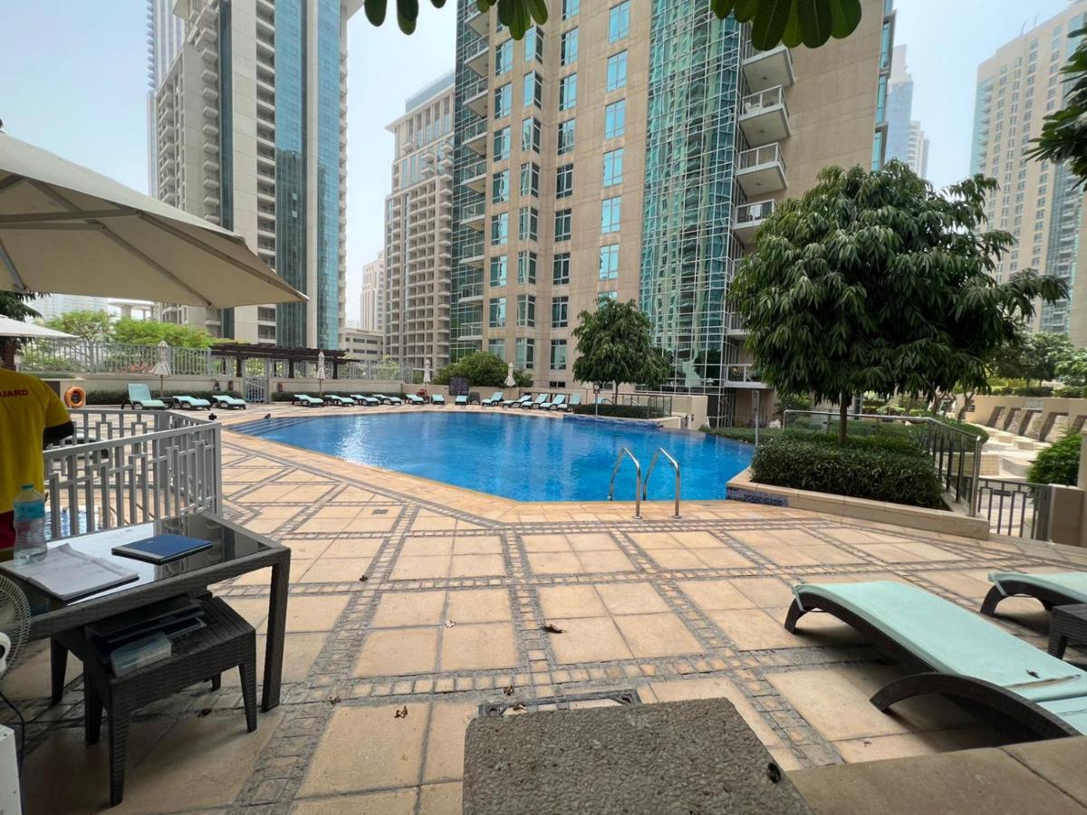 First Class 2Br With Full Burj Khalifa And Fountain View Dubái Exterior foto