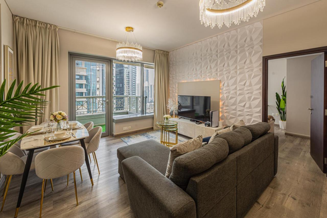First Class 2Br With Full Burj Khalifa And Fountain View Dubái Exterior foto